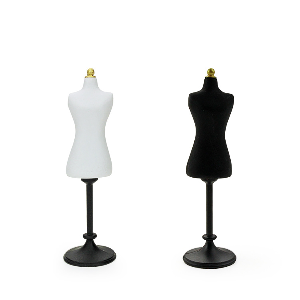 Dress Form Mannequin - 1/12 Dollhouse miniaturowe akcesoria Mini żywica