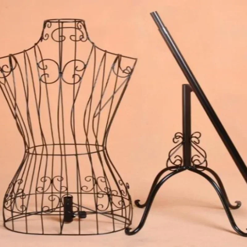 Dress Form Mannequin - Żelazny żeński manekin tułowia ze stabilną
