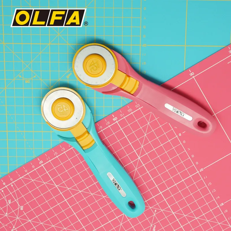 Rotary Cutter Fabric - Obrotowa ostrze tnące różowa Olfa RTY-2/C