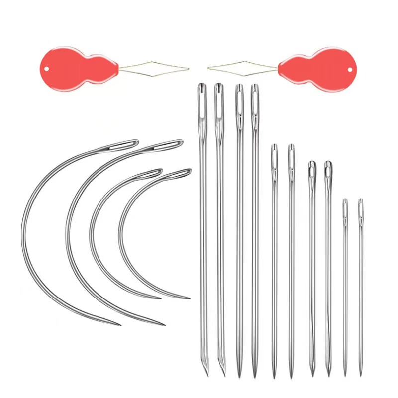 Leather Needle Heavy - Zestaw 14/16 szt. wytrzymałych igieł do
