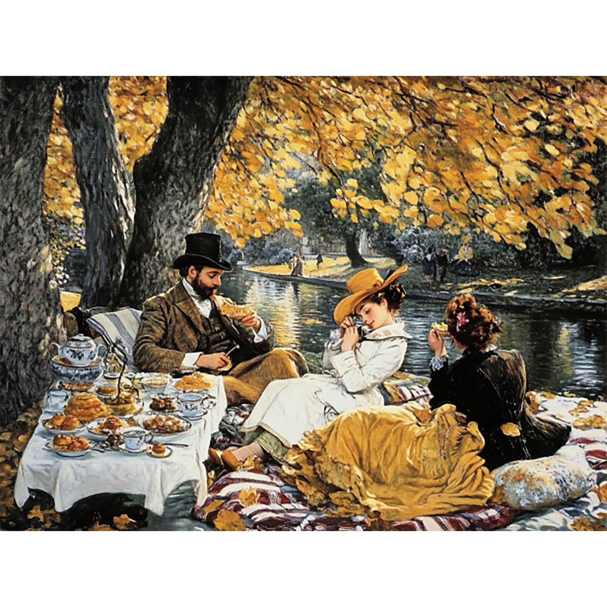 Textile Sewing Patterns - Zestaw do haftu krzyżykowego z nadrukiem