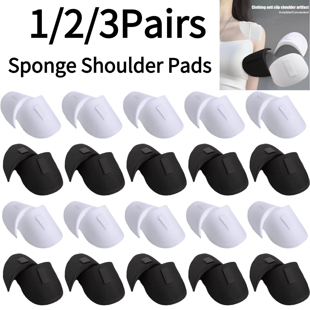Shoulder Pad Set In - 1/2/3 Pary Gąbkowych Poduszek na Ramiona