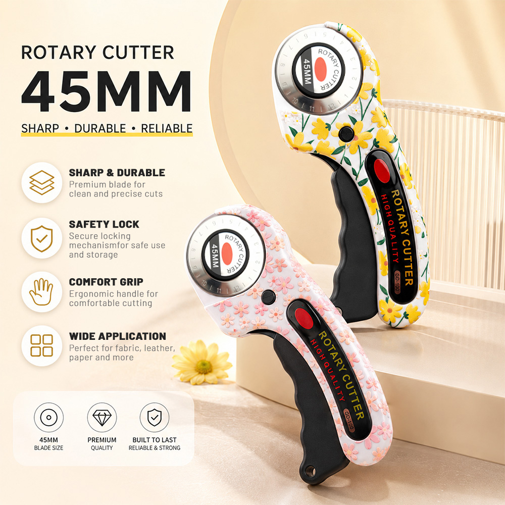 Rotary Cutter Fabric - Nóż obrotowy 45 mm do cięcia