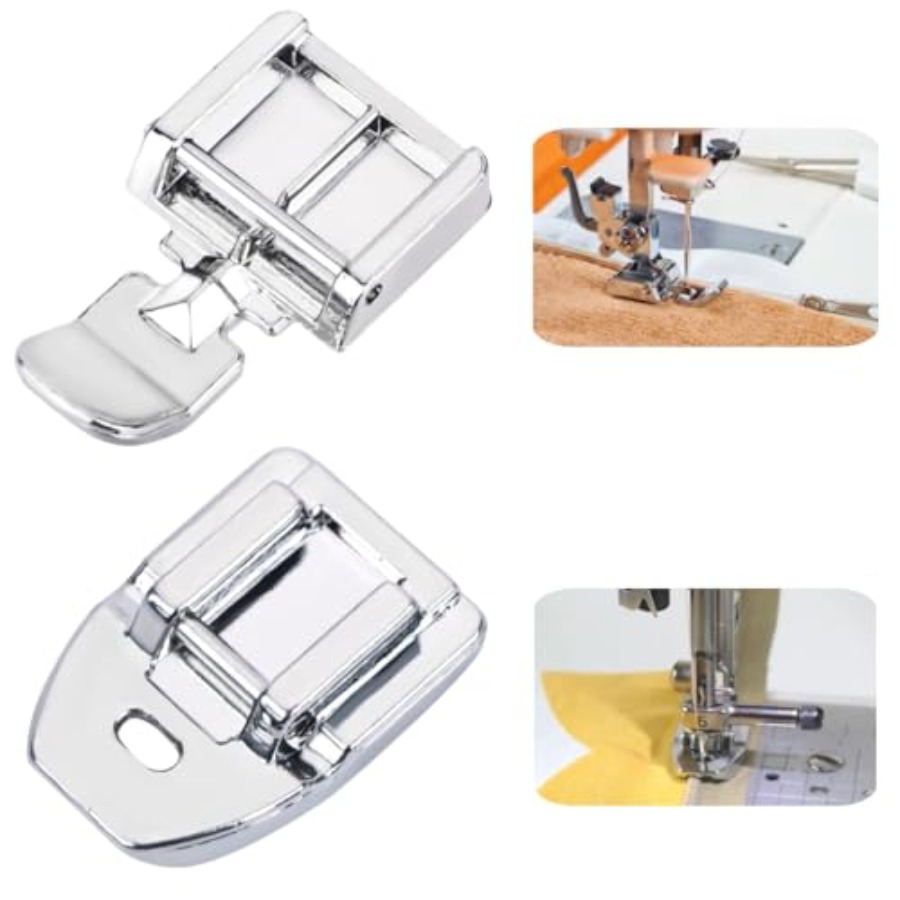 Zipper Foot Presser - Zestaw stopek do zamków błyskawicznych zawiera