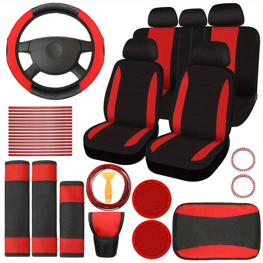 Shoulder Pad Set In - Odpowiedni dla kobiet, 41-częściowy zestaw do