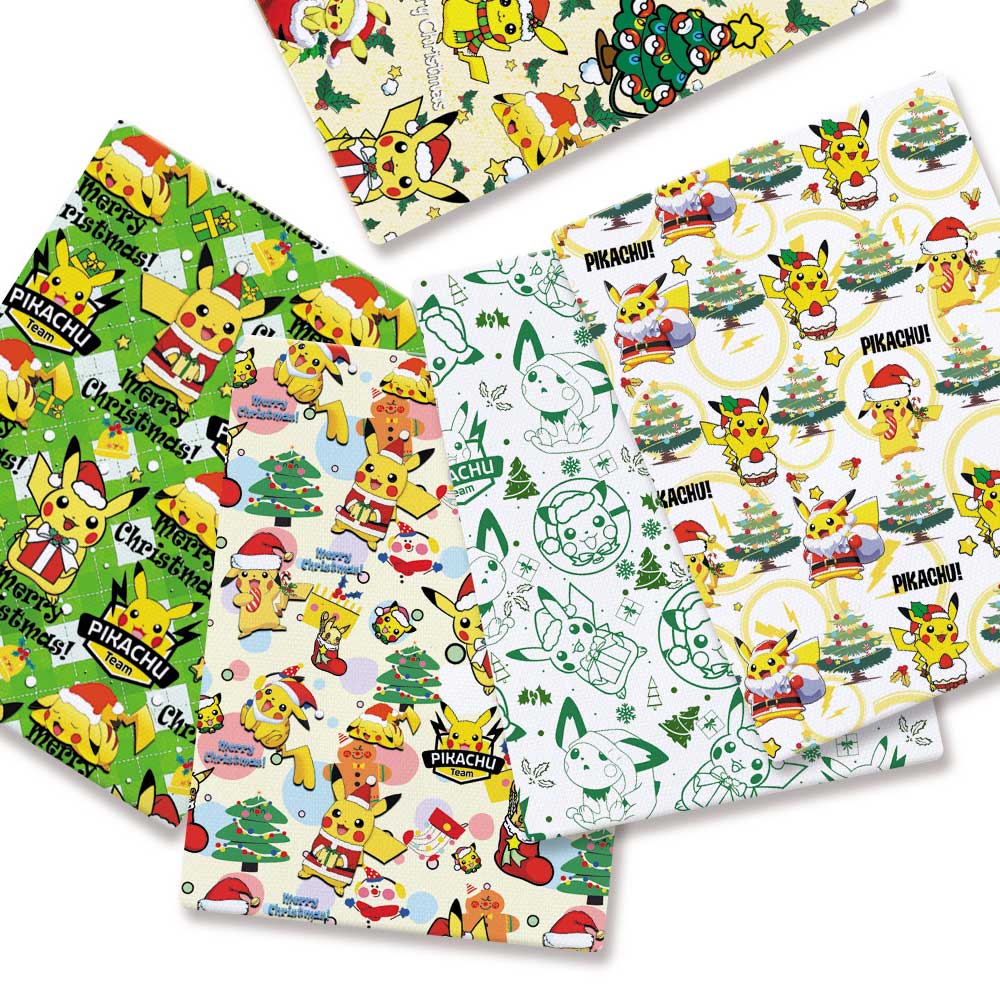 Sewing Production - Pokemon Cartoon Tkanina140 * 50cm Ręcznie