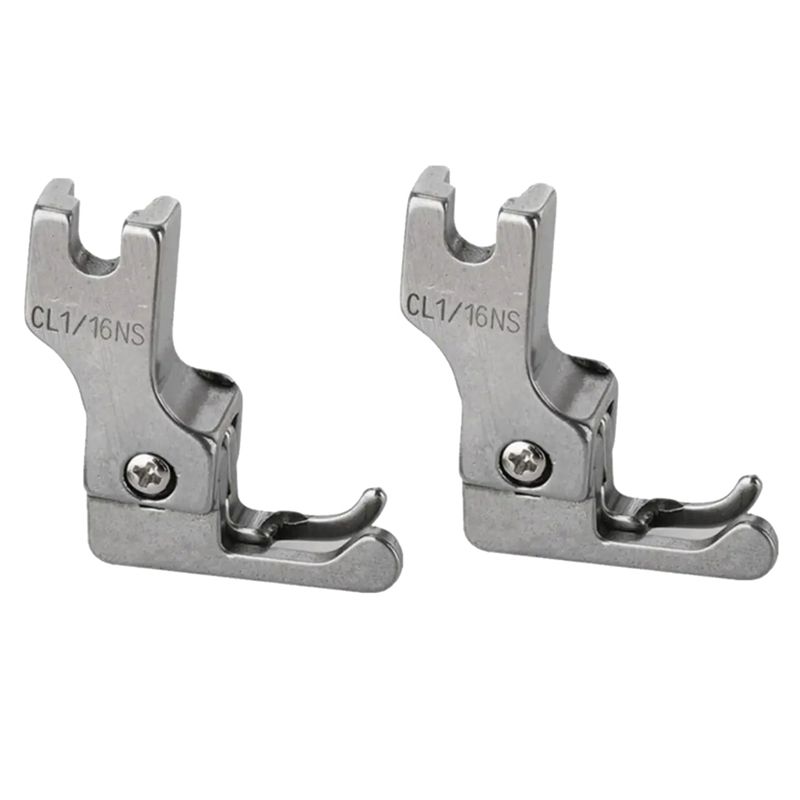 Zipper Foot Presser - Stopki do maszyn przemysłowych AEE8-2Pcs, wąska