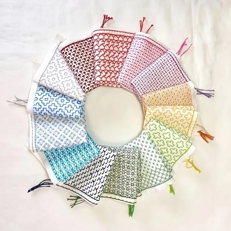 Sewing Embroidery Fabric - Zestaw do haftu ręcznego na tkaninę