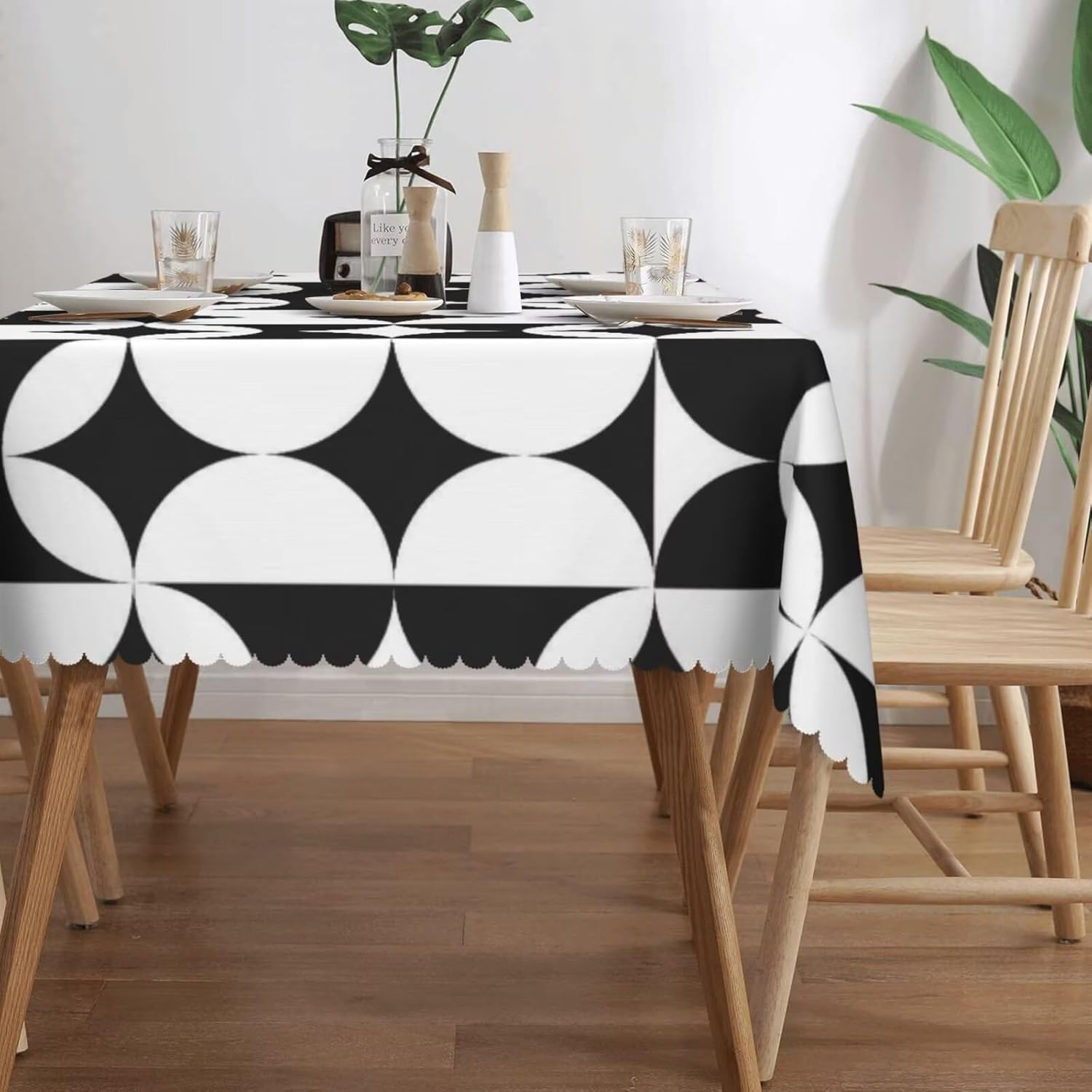 Minimalistyczny obrus w stylu  – Century Textile & Sewing Supply Hours recenzja i cena
