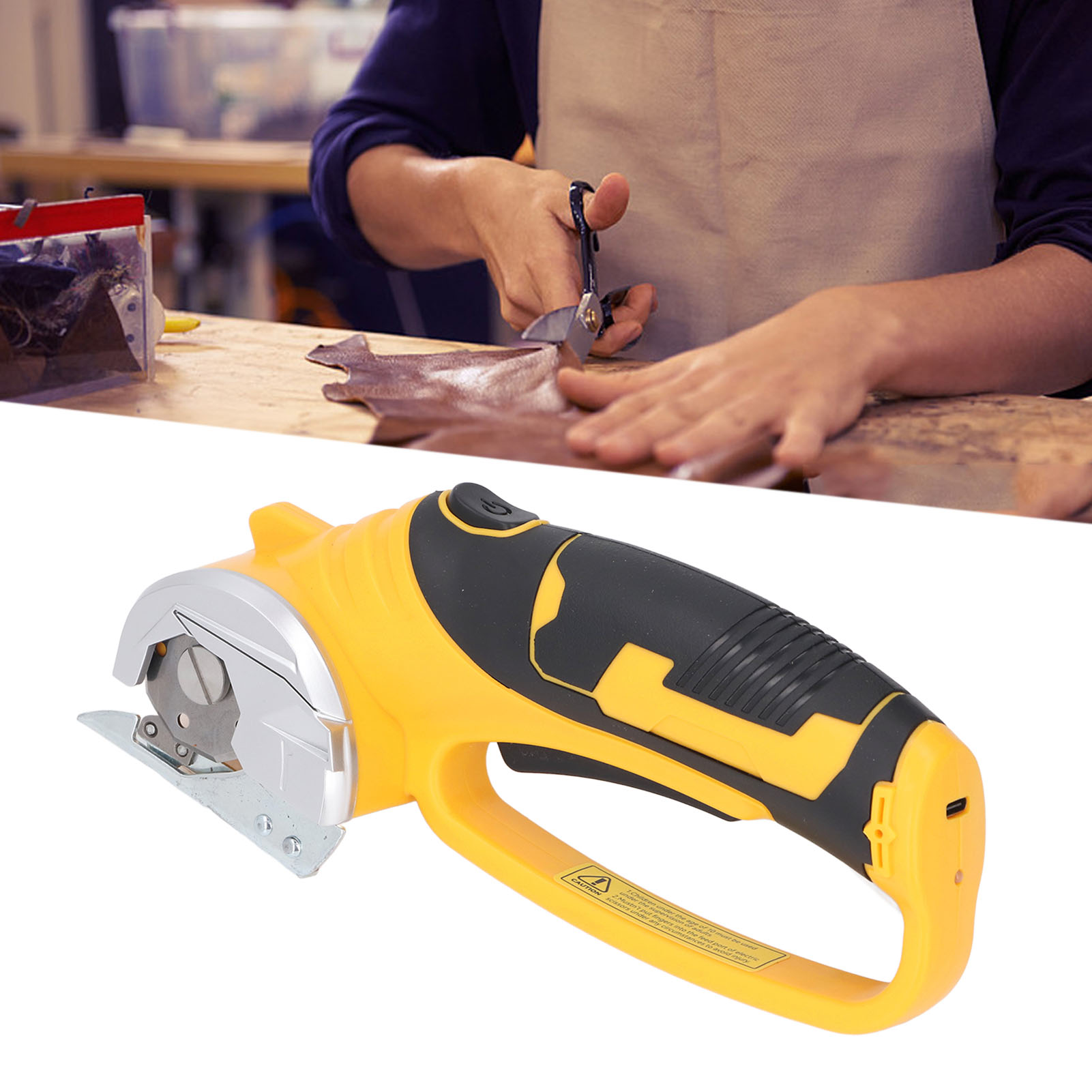 Elektryczny nóż do kartonu, be – Rotary Cutter Fabric recenzja i cena
