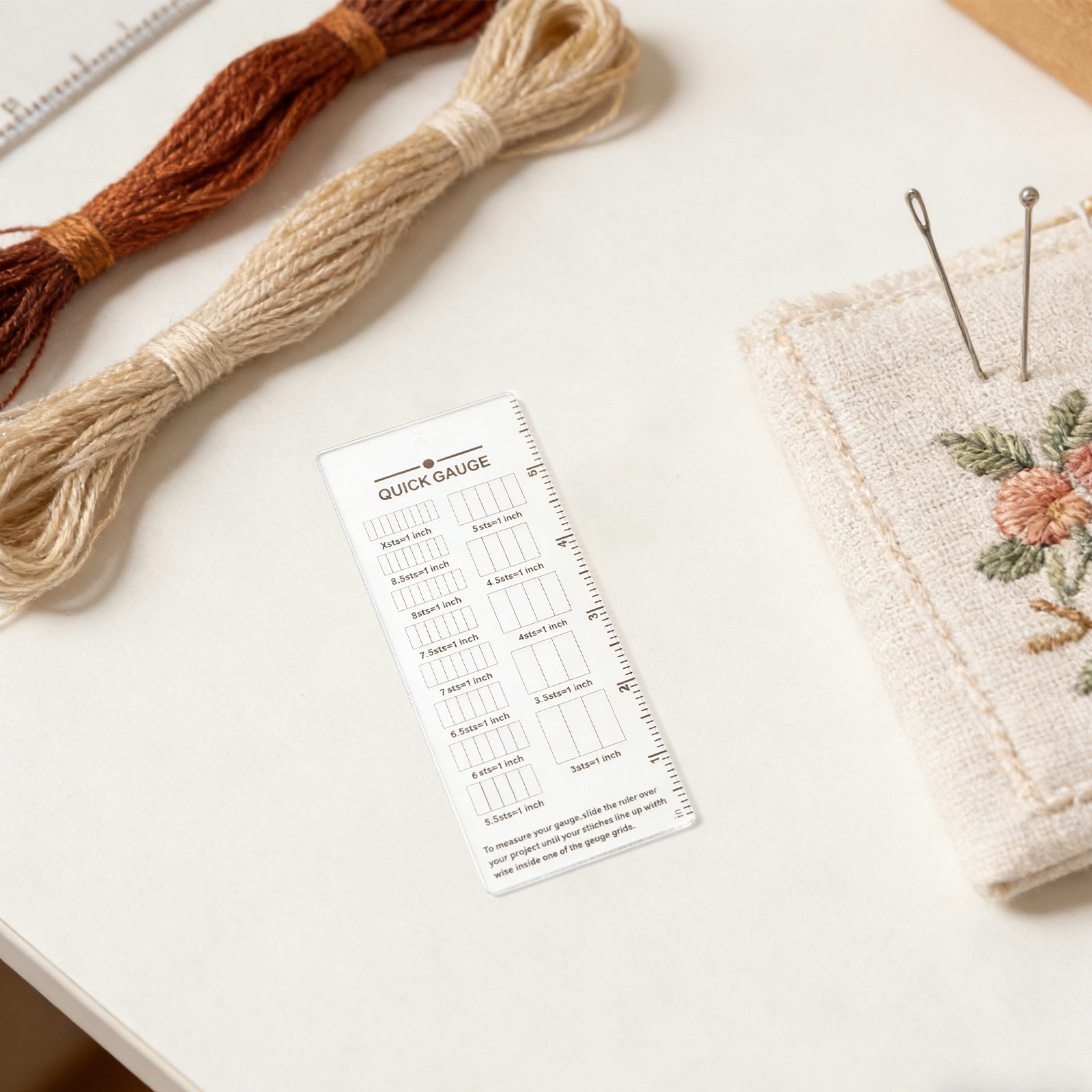 2 szt. linijki do pomiaru dług – Sewing Knit recenzja i cena