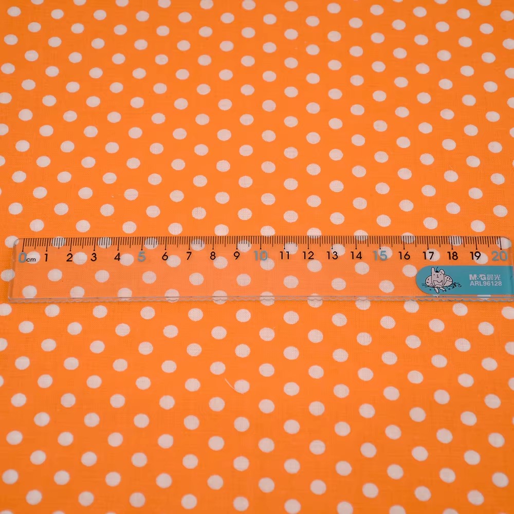 50X150CM biały pomarańczowy Po – Textile For Sewing recenzja i cena
