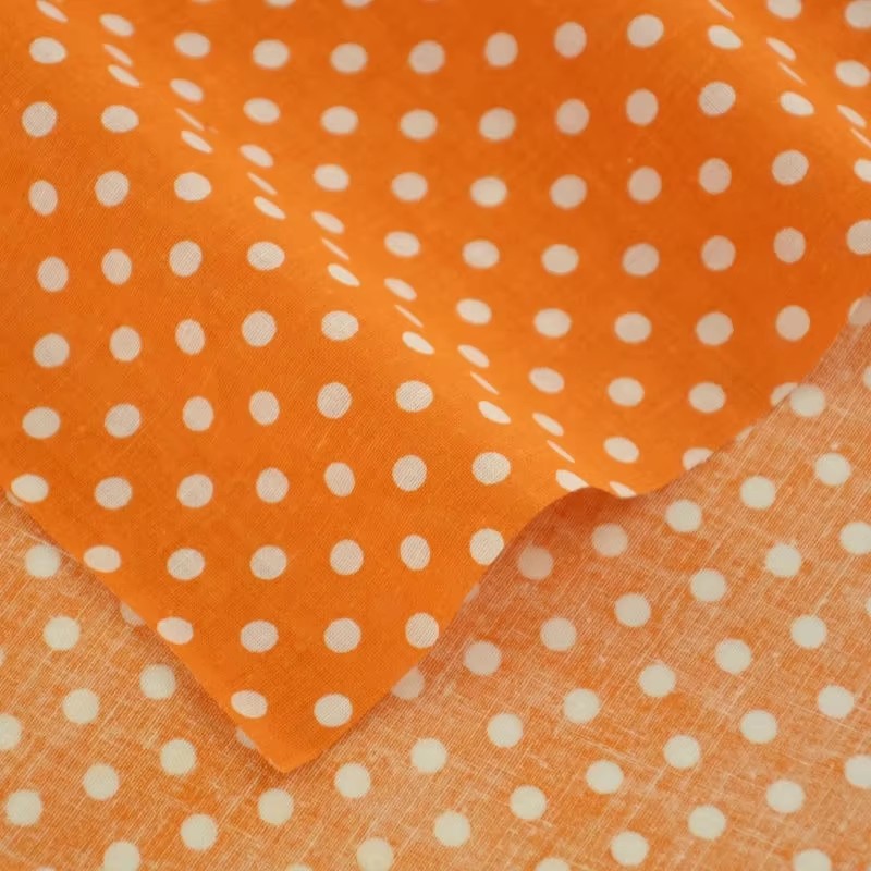 50X150CM biały pomarańczowy Po – Textile For Sewing recenzja i cena