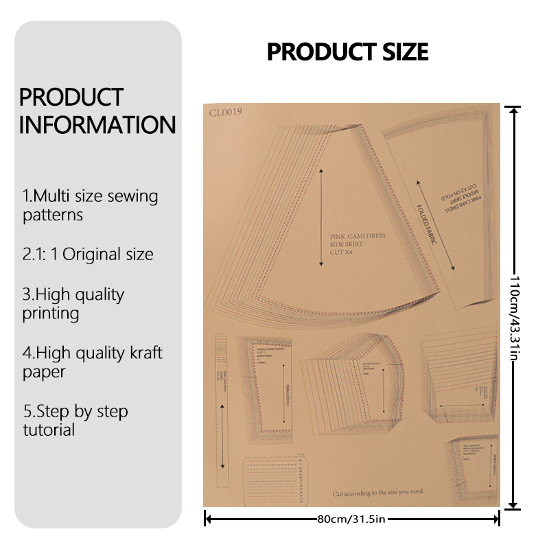 Wzory do szycia sukienek damsk – Textile Sewing Patterns recenzja i cena