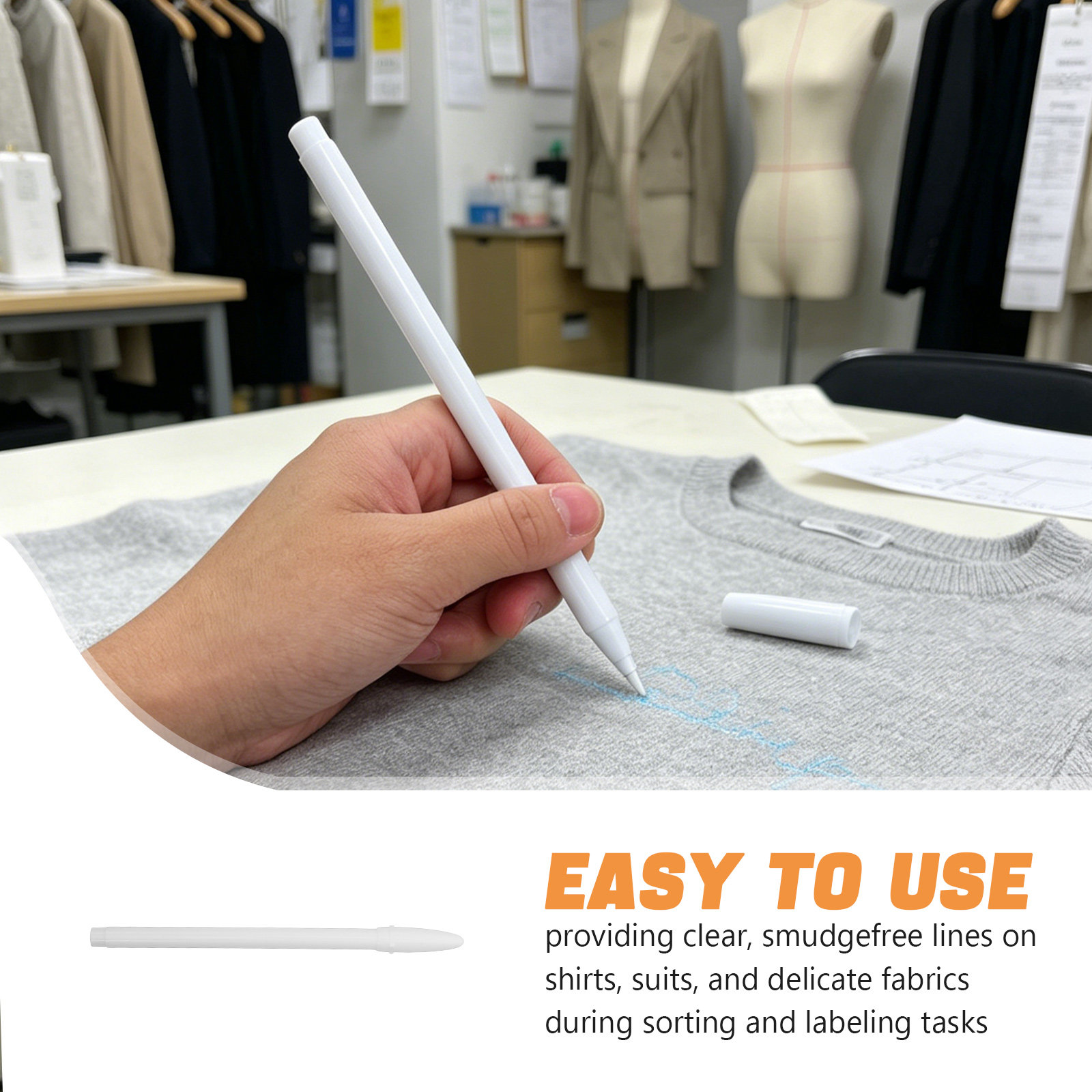 10 szt. Zmywalnych tuszami wod – Sewing Embroidery Fabric recenzja i cena