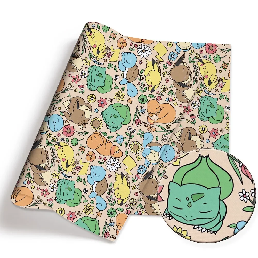 Pokemon Cartoon Fabric140 * 50 – Sewing Production recenzja i cena