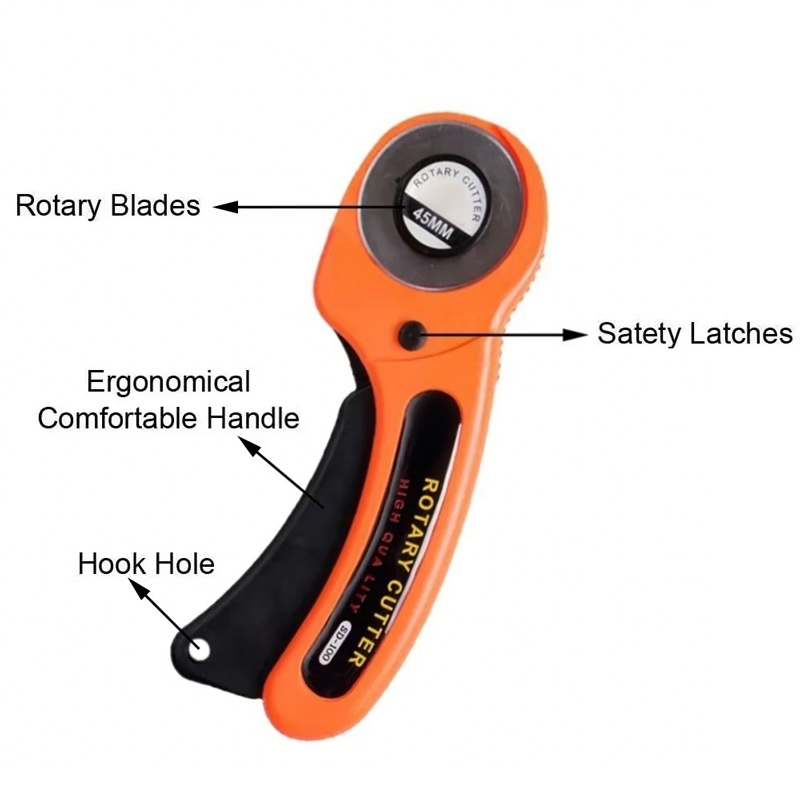 Nóż rolkowy 45 mm do cięcia tk – Rotary Cutter Fabric recenzja i cena