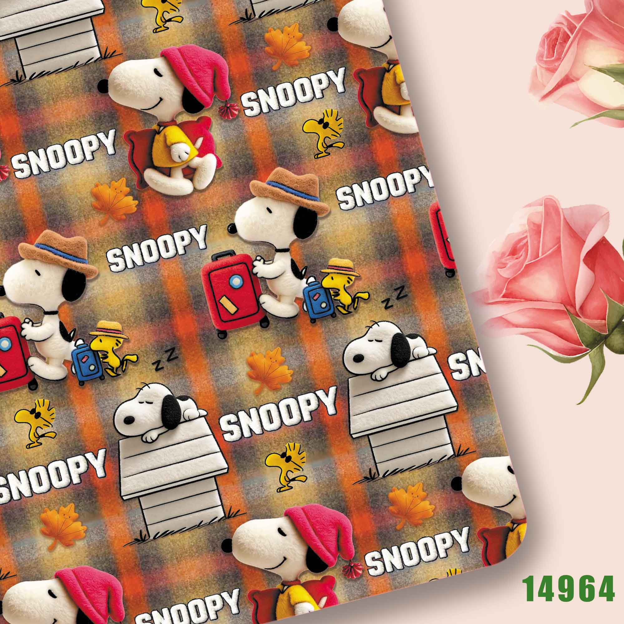 Tkanina TAKARA TOMY Snoopy 140 – Textile For Sewing recenzja i cena