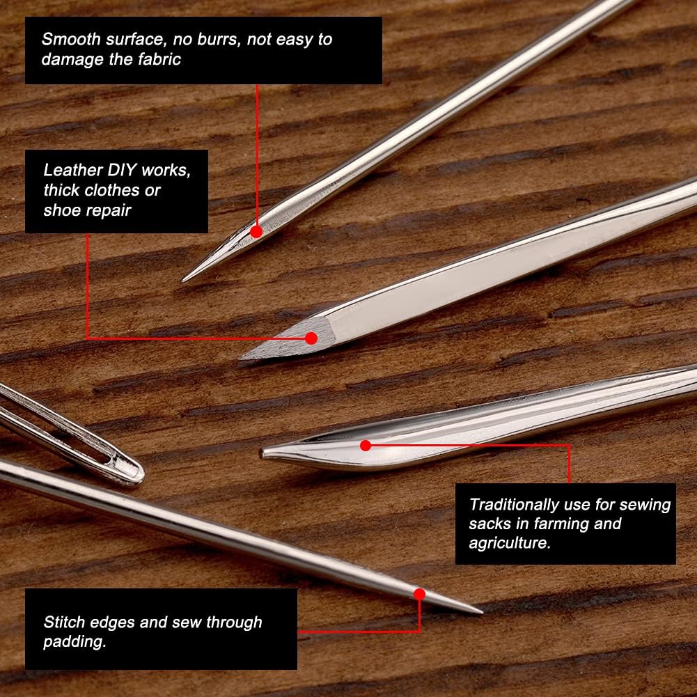 Zestaw igieł do szycia ręczneg – Leather Needle Heavy recenzja i cena