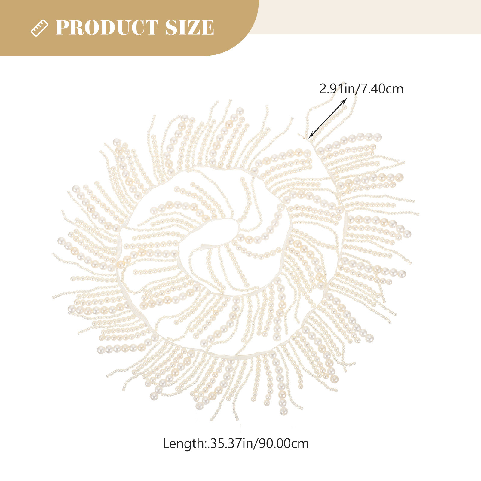 Ozdobna taśma z perełkami, del – Textile For Sewing recenzja i cena