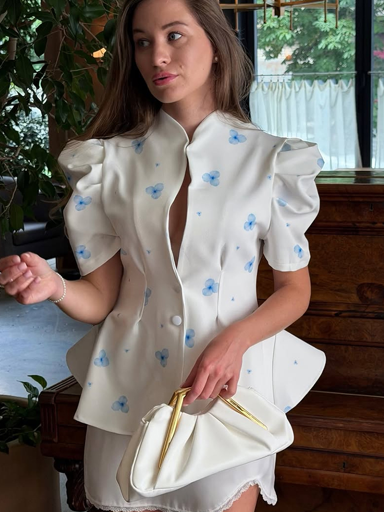 Elegancka satynowa bluzka dams – Sewing V recenzja i cena