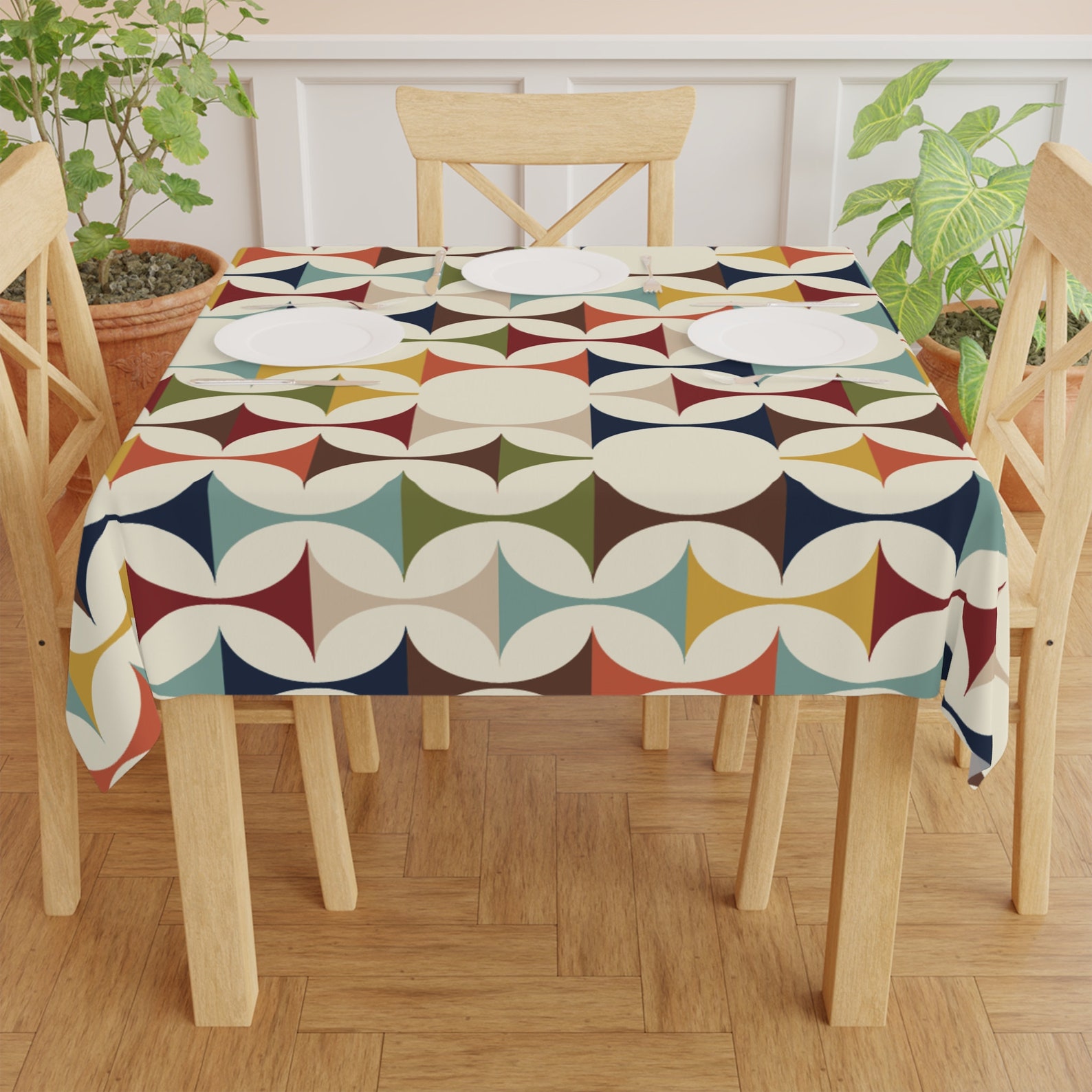 Obrus w stylu Mid-Century Mode – Century Textile & Sewing Supply Hours recenzja i cena