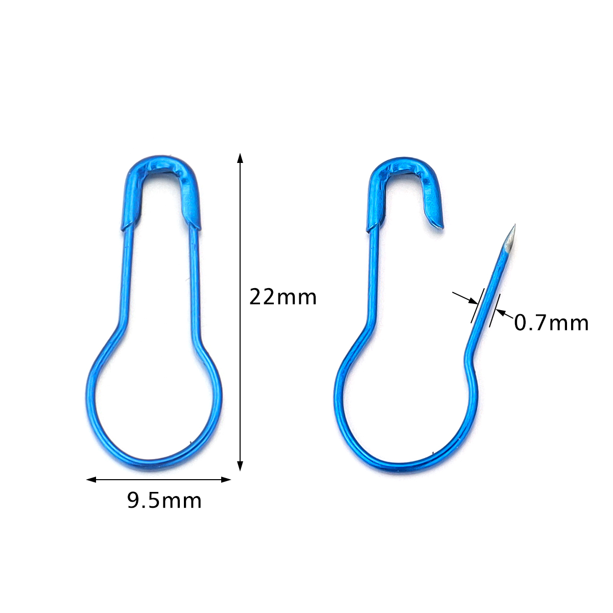 200 szt. 22mm Metalowe Żelazne – Sewing Knit recenzja i cena