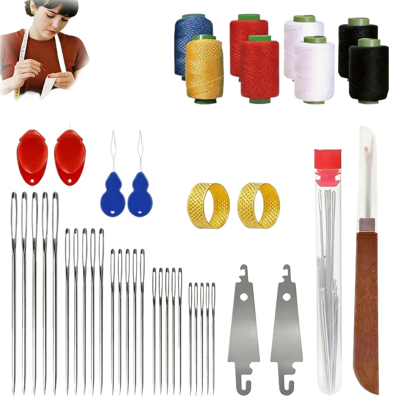 Zestaw 43 igieł do szycia z du – Sewing Repair recenzja i cena