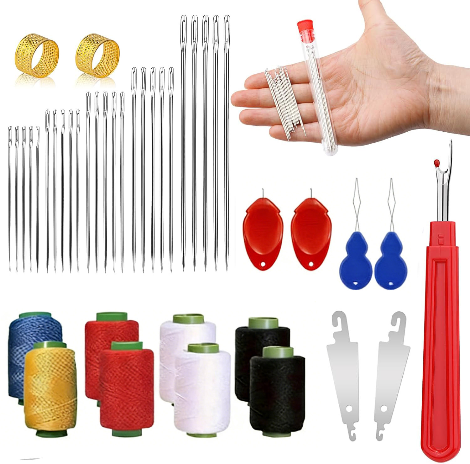 Zestaw 43 igieł do szycia z du – Sewing Repair recenzja i cena