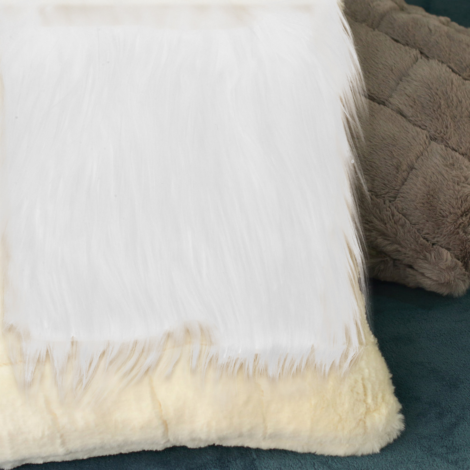 2 szt. Kwadratowe, długie, bia – Textile For Sewing recenzja i cena