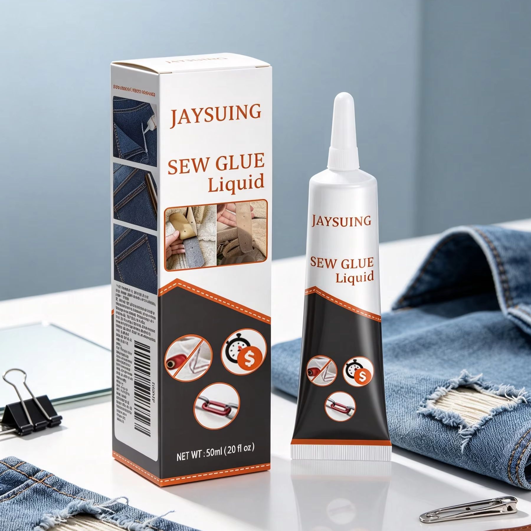 Klej do szycia Jaysuing, szybk – Sewing Repair recenzja i cena