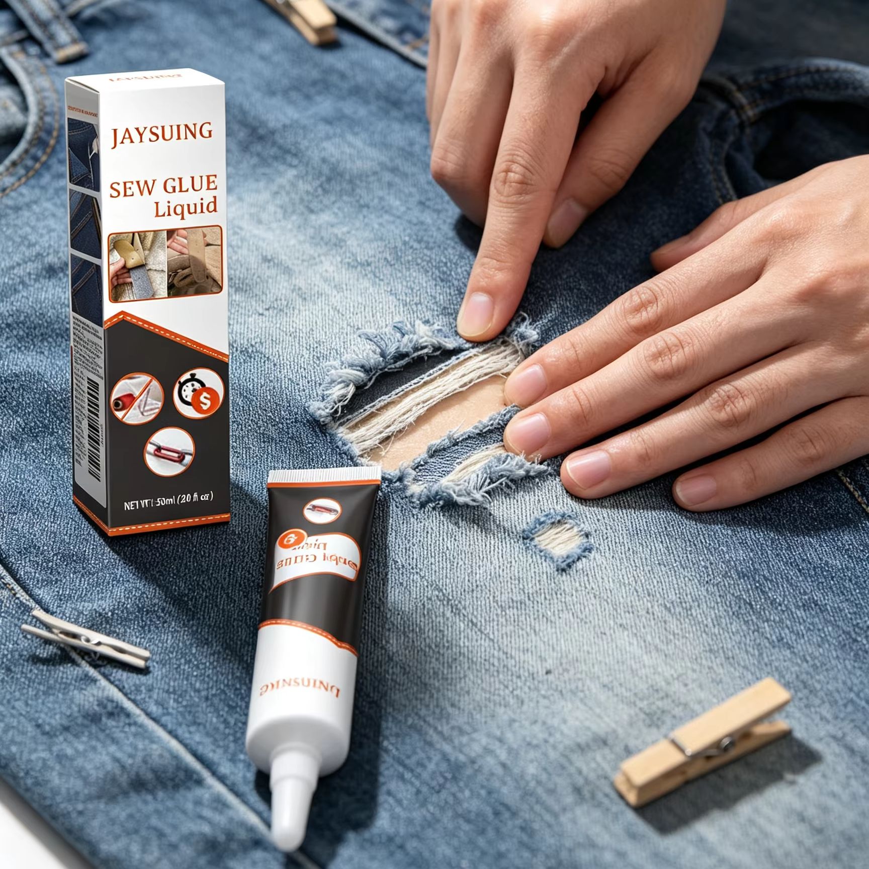 Klej do szycia Jaysuing, szybk – Sewing Repair recenzja i cena