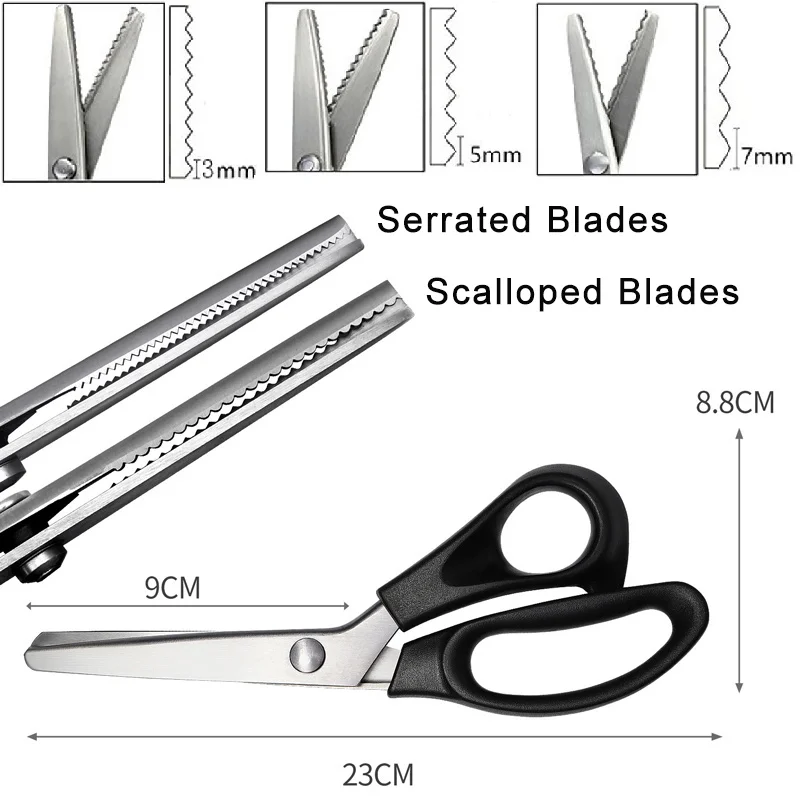 1 szt. Nożyce do różowania Noż – Pinking Shear Blade recenzja i cena