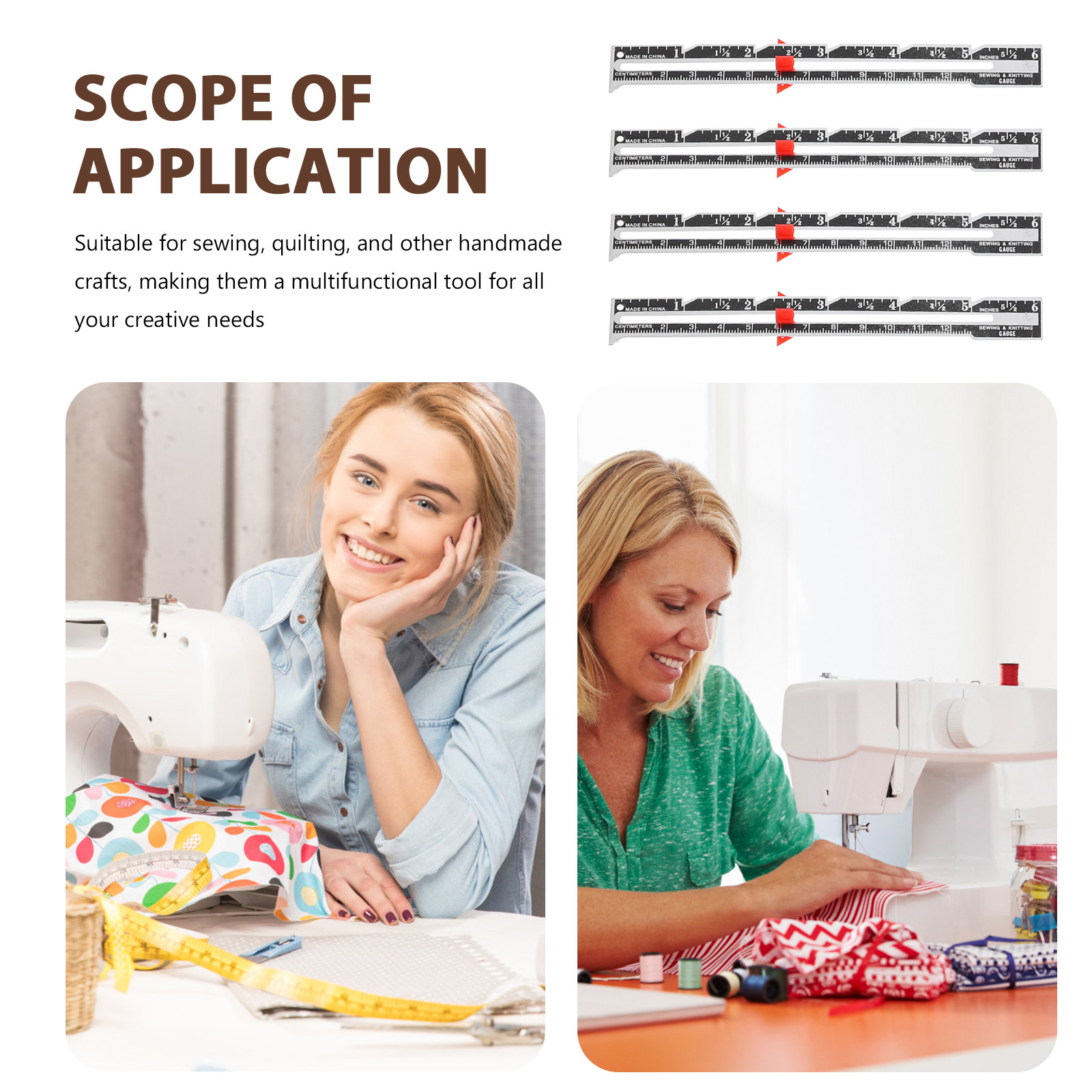 12 szt. Metalowe linijki do po – Sewing Knit recenzja i cena