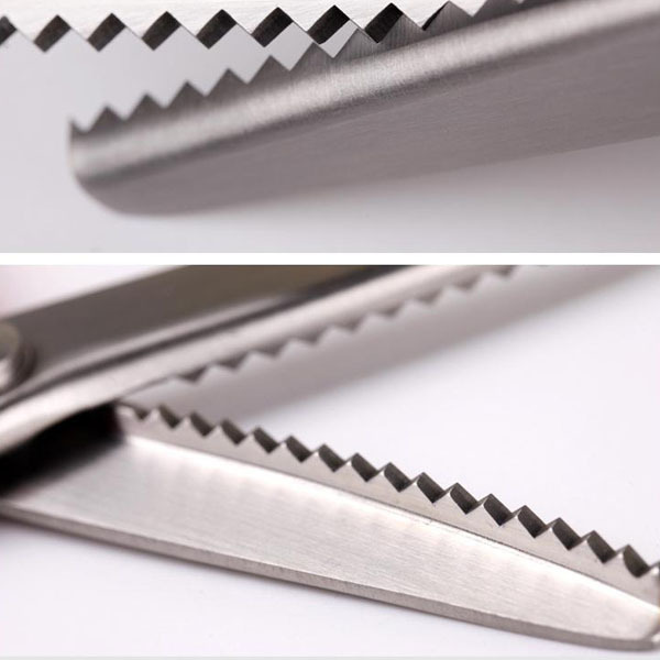 Nożyczki trójkątne ząbkowane 5 – Pinking Shear Blade recenzja i cena