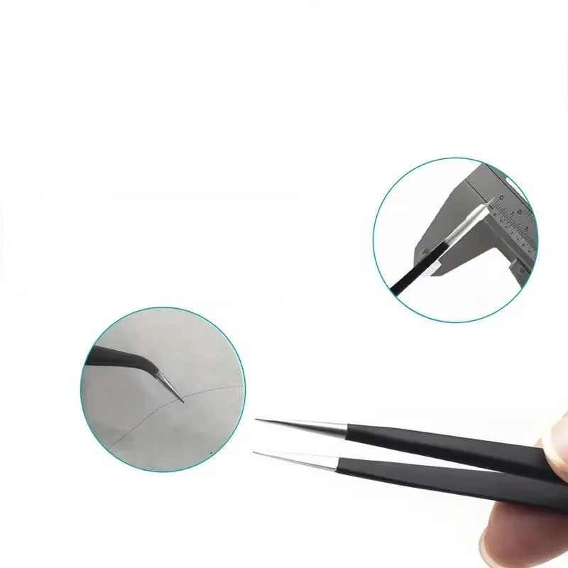 6 szt. Precyzyjne pęsety ESD z – Sewing Repair recenzja i cena