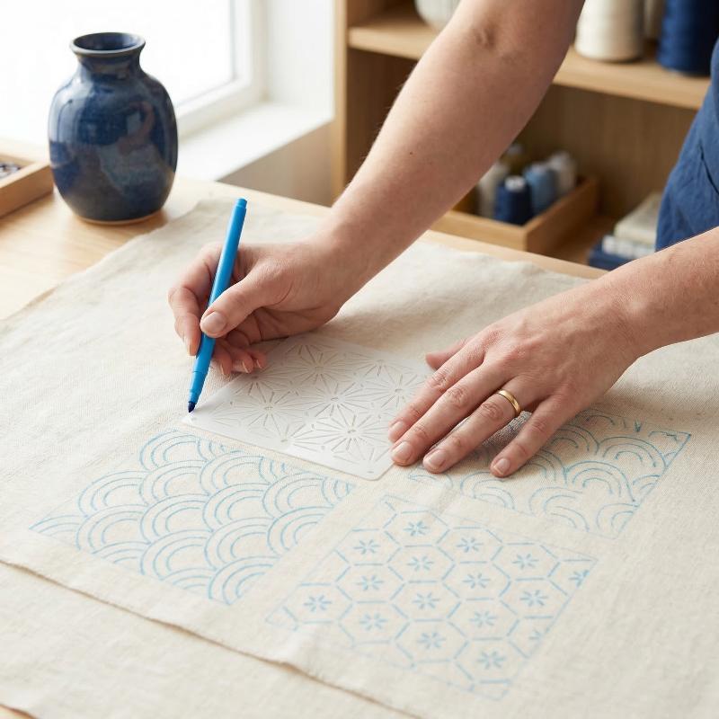 Zestaw szablonów do haftowania – Textile Sewing Patterns recenzja i cena