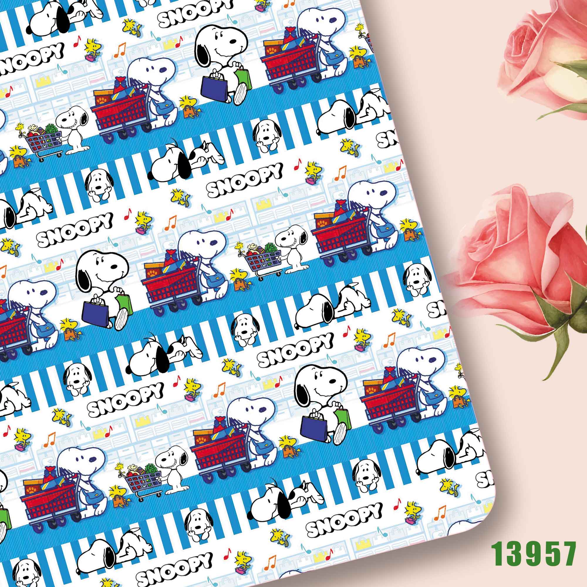 Tkanina TAKARA TOMY Snoopy 140 – Textile For Sewing recenzja i cena