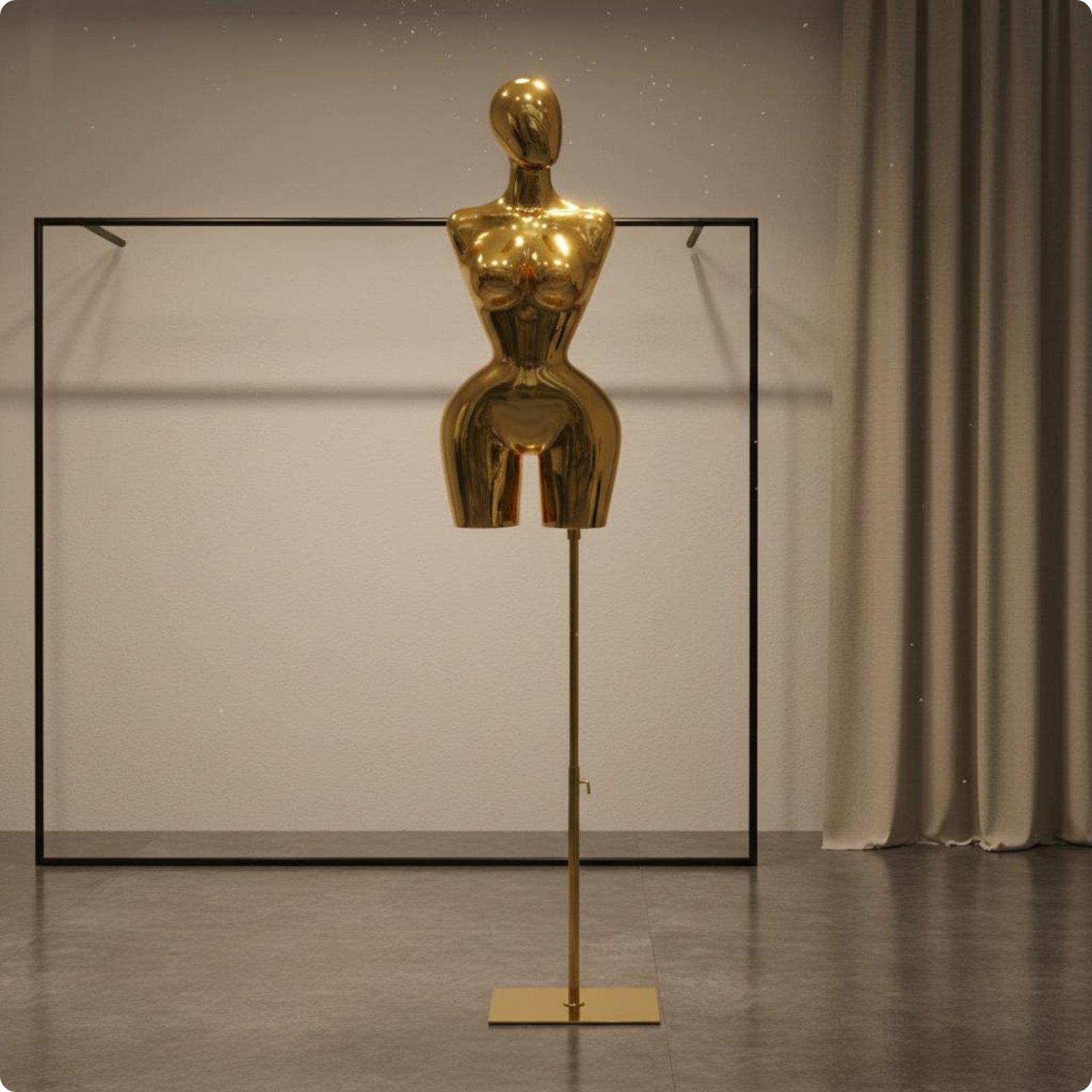 Manekin damski, wysoki połysk, – Dress Form Mannequin recenzja i cena